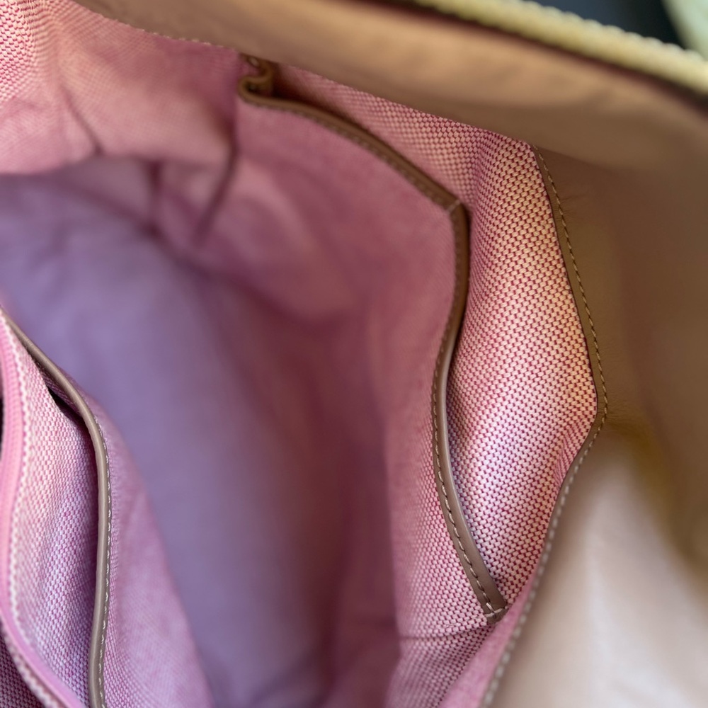 Dooney & Bourke Tan Leather Shoulder Bag - Picture 7 of 12